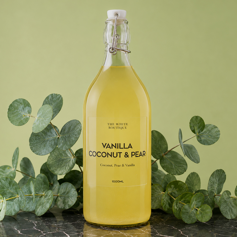 Vanilla Coconut & Pear Bottled Juice - 1 Litre